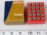 20 rounds Federal Premium .380 ACP ammo 90 grain hydra shok jacketed hollow point