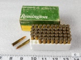 50 Rounds Remington .22 Hornet Ammo 45 Grain Pointed Soft Point Ammo