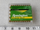 100 rounds Remington .22 short high velocity ammo