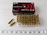 50 rounds Federal 357 magnum ammo, 158 grain jacketed soft point