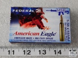 20 rounds 5.56 55 grain FMJ ammunition