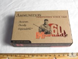 20 rounds Hornady Match 30-06 rifle ammo, 168 grain A-MAX bullet