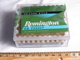 100 rounds Remington .22 long rifle target ammo, round nose