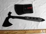 New tactical survival tomahawk with carrying sheath