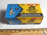 50 rounds Aguila .22 long rifle sub sonic ammo, hollow point