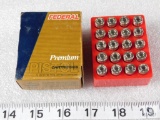 20 rounds Federal Premium .380 ACP ammo 90 grain hydra shok jacketed hollow point