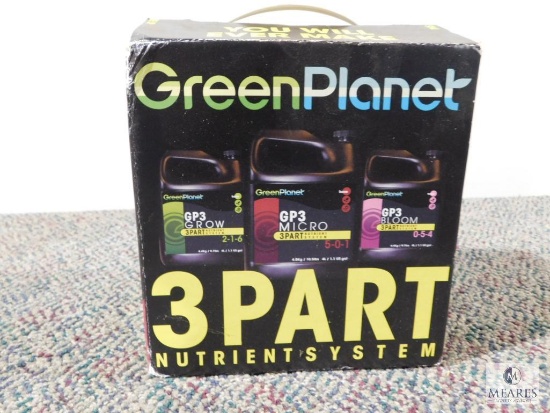 Unused H.I.T. Green Planet 3 Part Nutrient System - Grown, Micro, Bloom