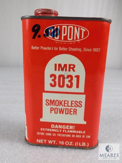 5.5 oz Dupont IMR-3031 Smokeless Powder