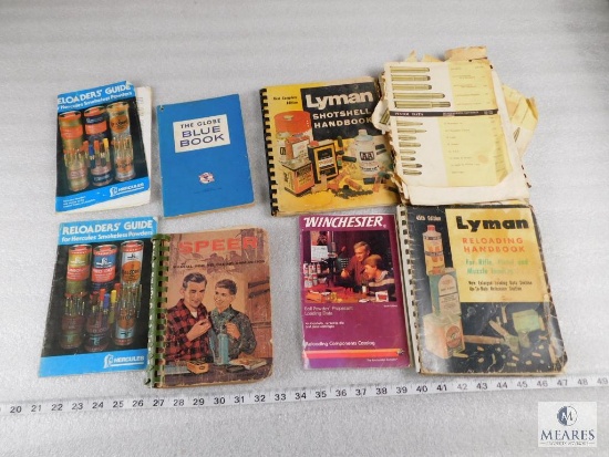 Lot of Vintage Reloading Handbooks