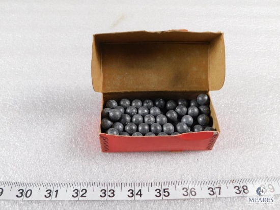 Lot of approximately 90 Hornady Bullets Lead Balls #6090