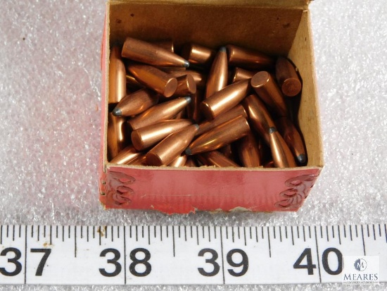 Lot approximately 40 Hornady Bullets .22 Cal 55 Grain .224 Spire Point