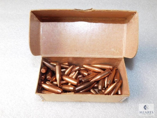 Lot approximately 60 Hornady Match Bullets 30 Cal 190 Grain HP Boat Tail