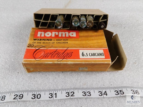 Lot 16 Norma 6.5 Carc Carcano Brass