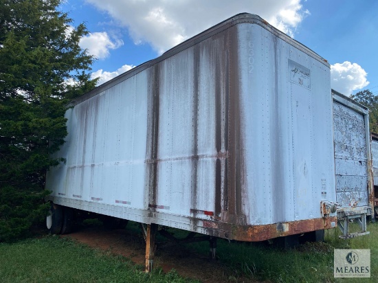 1984 28' Fruehauf Van Trailer (Unit 245)