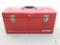 Metal Waterloo Tool Box with Storage Tray