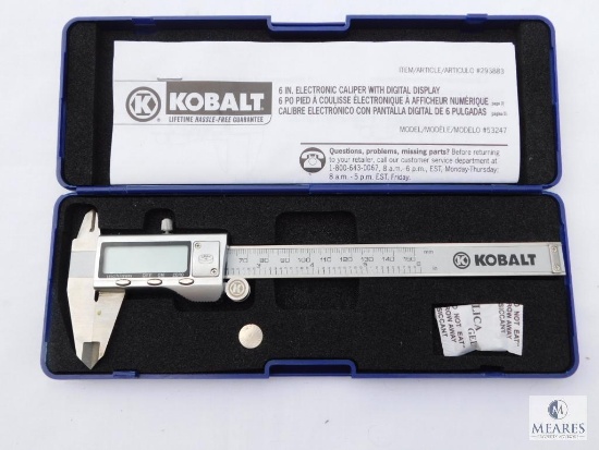 Kobalt 6" Electronic Caliper with Digital Display