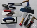 Assortment of Trowels and Putty Knives - Including Kobalt