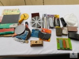 Assortment of Sanding Blocks and Paper