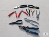 Lot of Assorted Pliers
