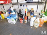 Large Lot of Assorted Paints, Stains, Def, Cleaners, and More