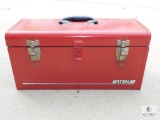 Metal Waterloo Tool Box with Storage Tray