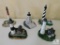 Lot of 5: Danbury Mint Decorative Lighthouses