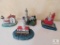 Lot of 4: Danbury Mint Decorative Lighthouses