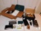 Lot of Electronics & Puzzles - Thermal Imaging Camera, Charging Blocks, Wooden Puzzle, and more
