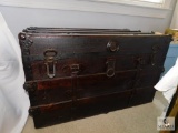 Antique Steamer Trunk - NO SHIPPING