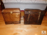 Lot of 2: Small Decorative Storage Chests