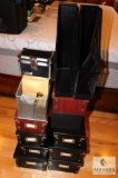 Large Lot assorted Office Organizers & Storage Boxes