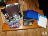 Lot of Office Supplies- File Folders, Pens, Tape, Scissors, and more
