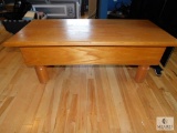 Solid Wood Coffee Table - Heavy