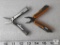 Lot of (2) Mini Multi-Function Tools - HDX and Brookstone brand