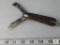 Klein & Sons Vintage Electricians 3-Blade Knife with Lanyard Hook