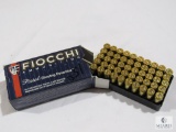 50 Rounds Fiocchi 9mm Luger 115 Grain FMJ Ammo