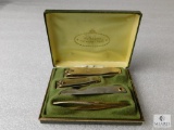 Vintage TRIM Heirloom Treasure Chest Manicure Grooming Set in Original box