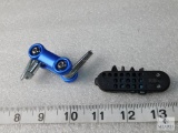 Lot CRKT 4-Bit Driver Set and no brand Mini Screwdriver Set