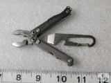 SOG Crossgrip Mini Multi-Tool and Nite Ize Multi-Function Carabiner