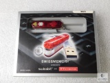 Victorinox Swissbit Swiss Memory Stick with Key Ring, Adapter Cable & original box