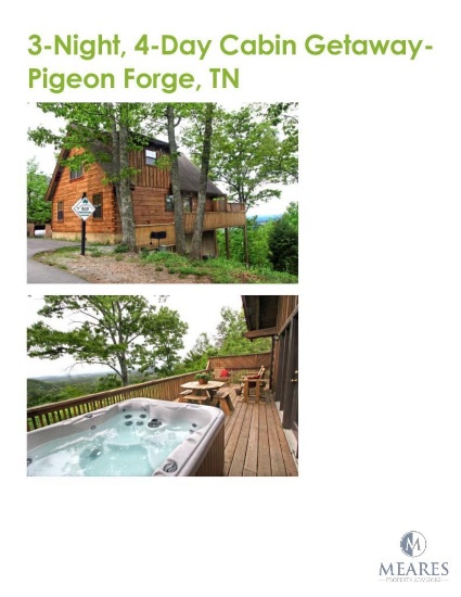 4 Day/3 Night Stay in Pigeon Forge