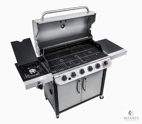 Stainless Steel Gas Grill with Accessories