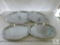 Lot of 5 Serving Platters Tray with Ornate Design, STPV-510, CT1813V