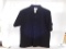 Happy Chef Coat Black Short Sleeve size Medium