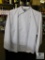 Chef Revival White Coat Black trim Long Sleeve sz Medium