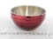 Vollrath Stainless Steel double wall Mixing Bowl - red tone
