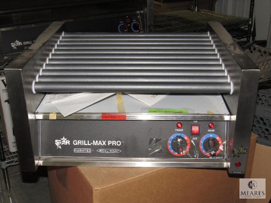 Star Hotdog roller, New, teflon rollers, Model-30S, individual controls
