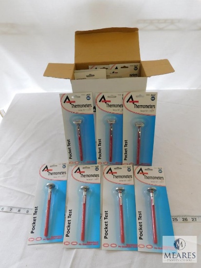 Lot of 12 Adcraft Thermometers PT-3 Range 50 degree to 550 degrees