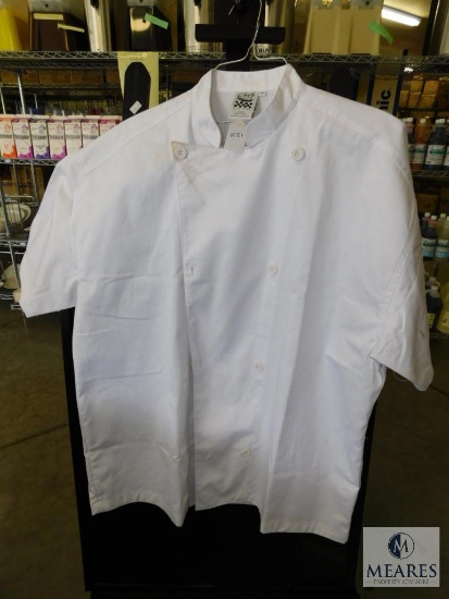 Chef Revival White Long Sleeve Chef Coat sz XL