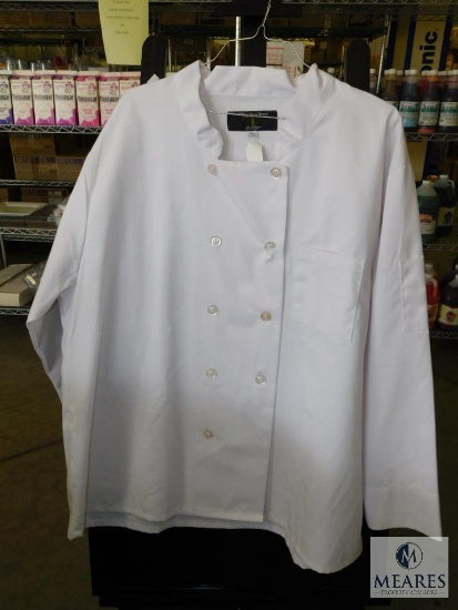 Best Textiles White Long Sleeve Chef Coat sz XXL 52-54